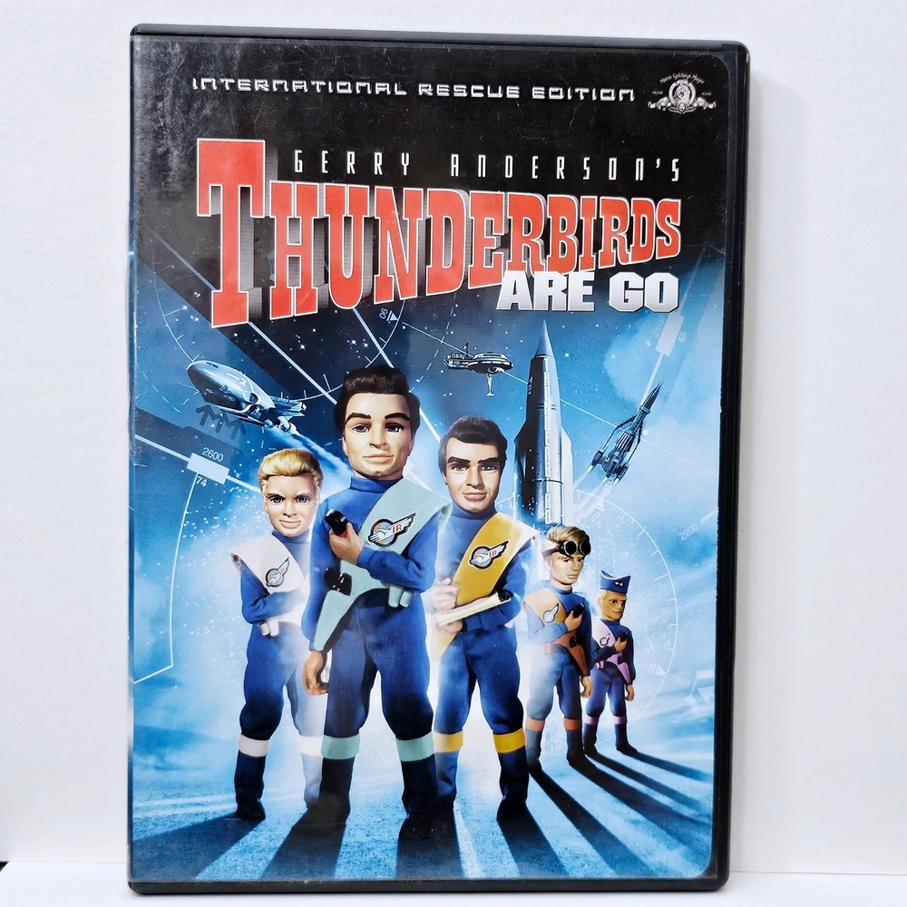 Gerry Anderson Thunderbirds DVD International Rescue Edition 1966 Sci-Fi‎ Case